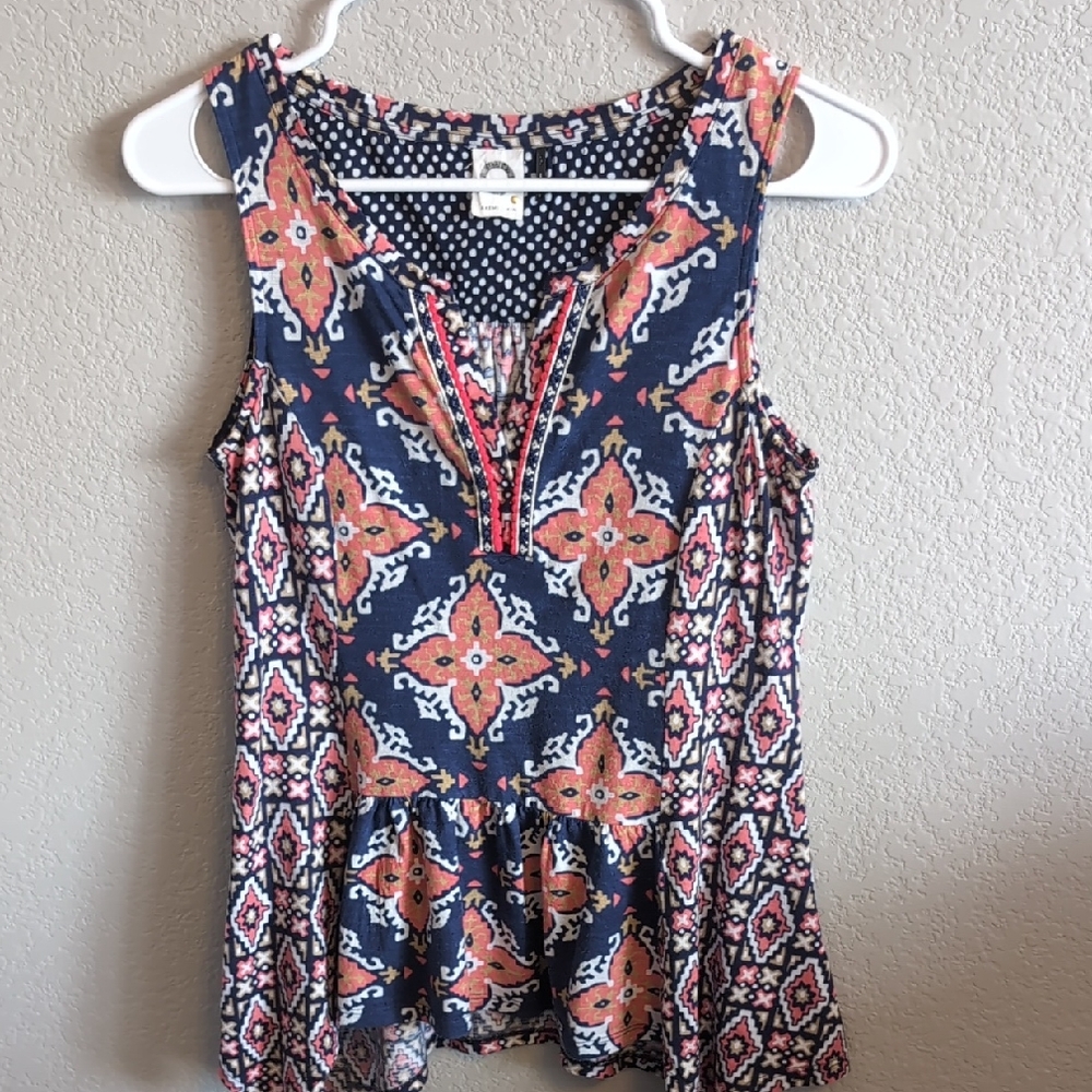 Anthropologie AKEMO + KIN Boho Modern Tank Small